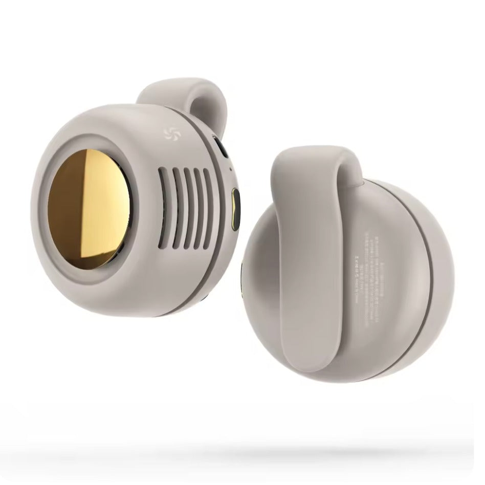 携帯型クリップ式ミニ扇風機