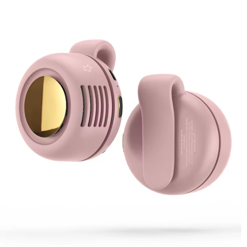 携帯型クリップ式ミニ扇風機